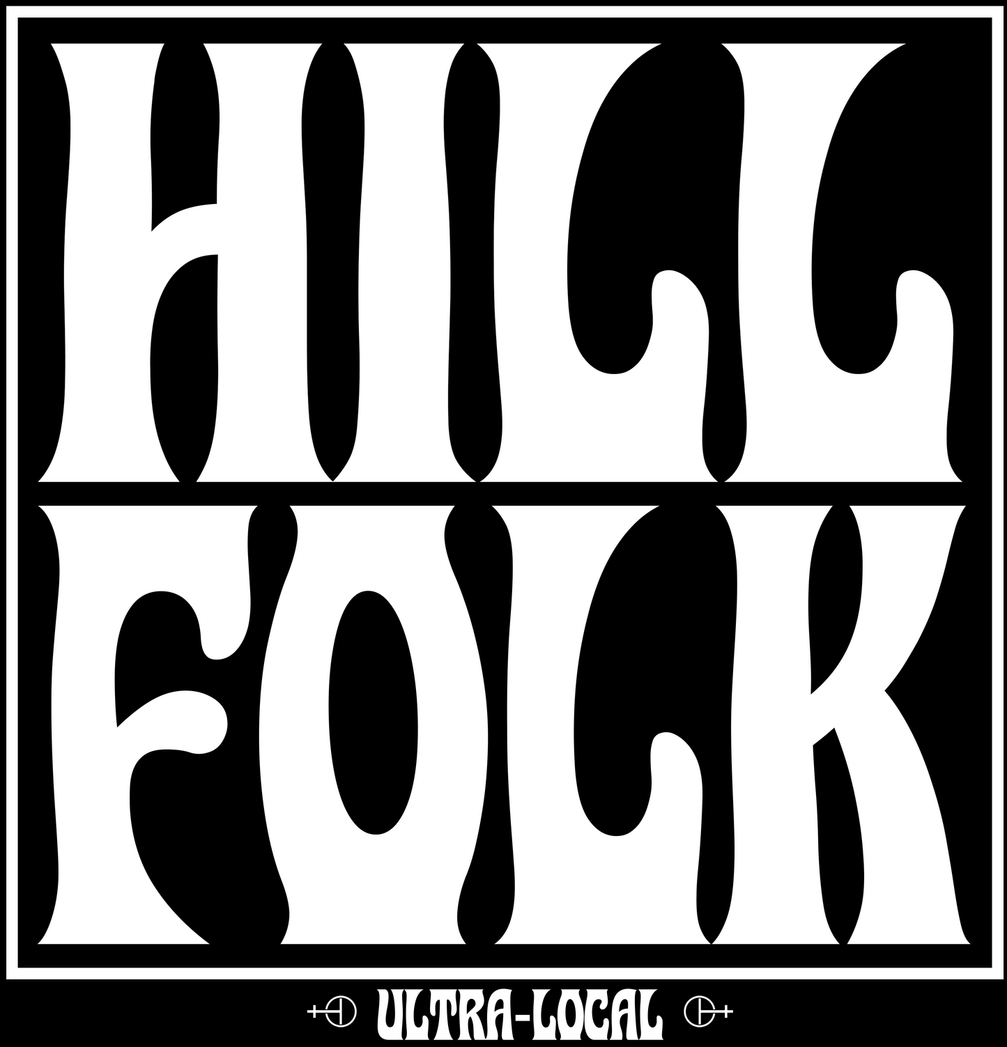 Hill Folk 1/2 zip premium hoodie