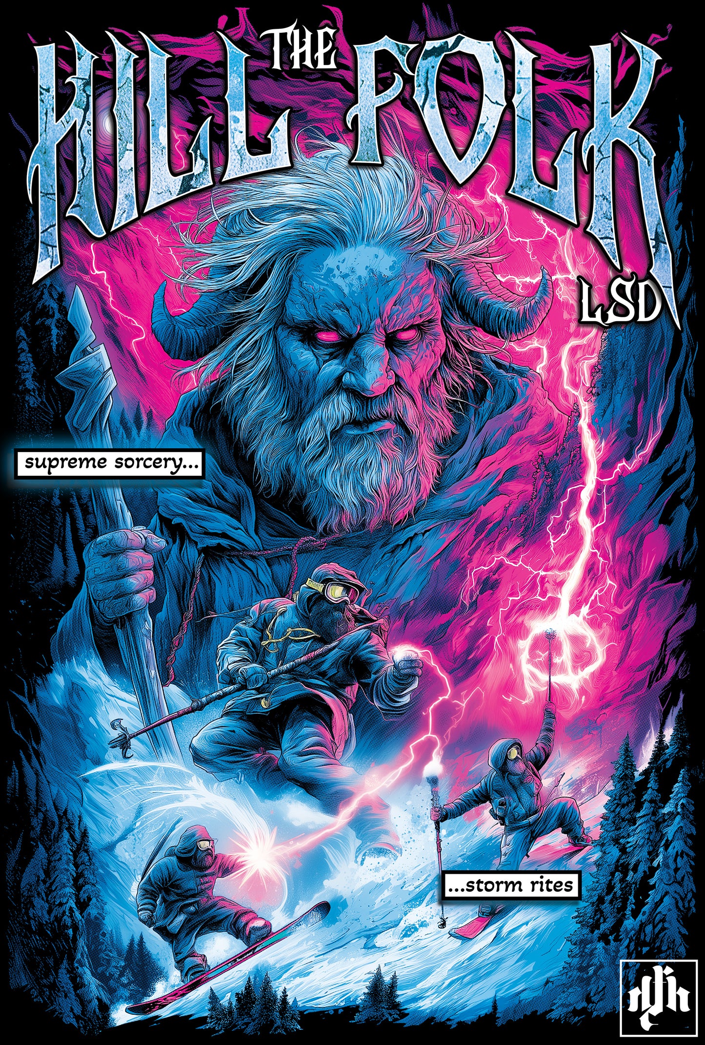 Snow God Ayaz 3 pannel heavyweight hoodie