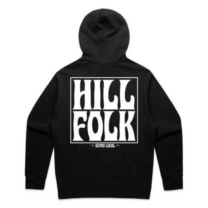 Hill Folk 1/2 zip premium hoodie