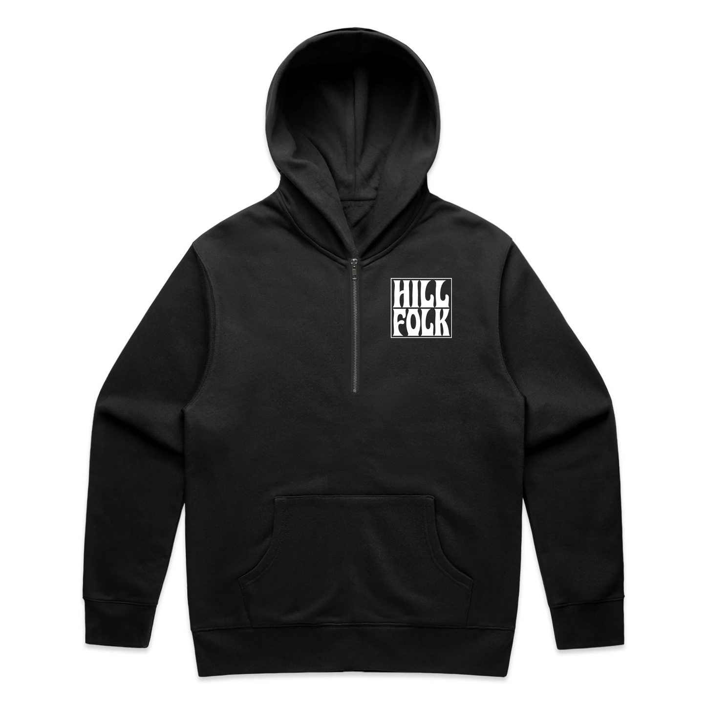 Hill Folk 1/2 zip premium hoodie